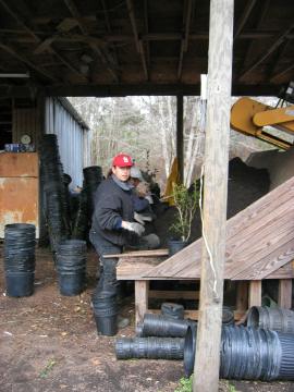 Potting bench